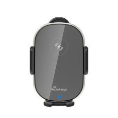 MediaRange MRMA117 Caricabatterie per dispositivi mobili Smartphone Nero Carica wireless Ricarica rapida Auto