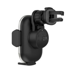 MediaRange MRMA117 Caricabatterie per dispositivi mobili Smartphone Nero Carica wireless Ricarica rapida Auto