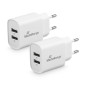 CARGADOR MEDIARANGE DUAL USB-A 12W