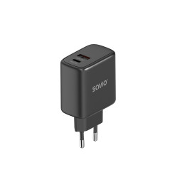 Savio LA-06 B USB Quick Charge Power Delivery 3.0 30W Internal charger Auricolare, Mouse, Tablet, Telefono, Orologio Nero