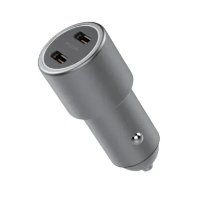 CARGADOR COCHE UNICO DUAL 40W