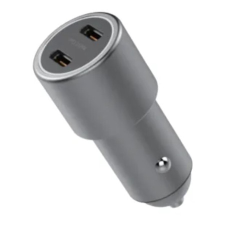 UNICO CC1496 Caricabatterie per dispositivi mobili Smartphone, Universale Grigio Accendisigari Ricarica rapida Auto