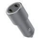 CARGADOR COCHE UNICO DUAL 40W