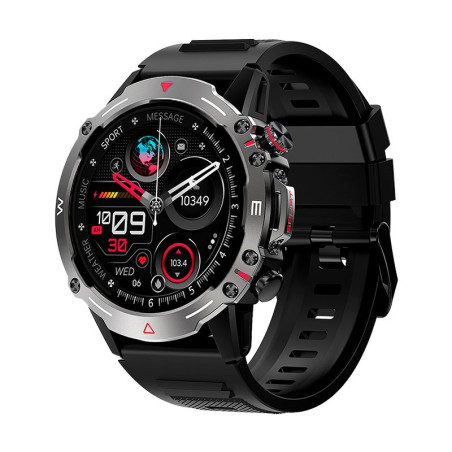 COOL 8434847073538 smartwatch e orologio sportivo 3,63 cm (1.43") AMOLED 46 mm Digitale 466 x 466 Pixel Touch screen Nero,