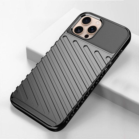 FUNDA COOL IPHONE 16 PRO MAX THUNDER NEGRO
