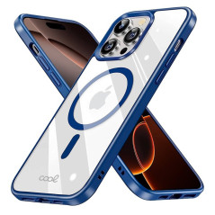 COOL Accesorios COOL custodia per cellulare 17,5 cm (6.9") Cover Blu, Trasparente