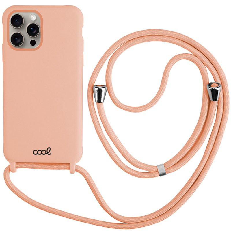 FUNDA COOL IPHONE 15 PRO MAX ROSA