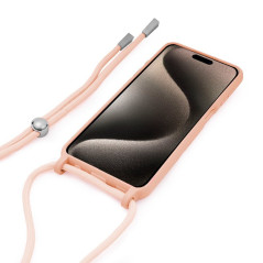 FUNDA COOL IPHONE 15 PRO MAX ROSA