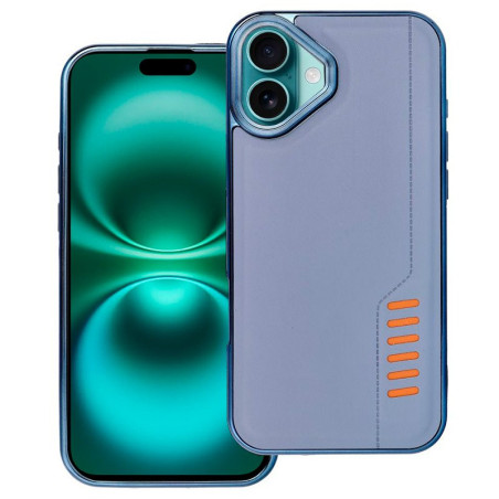 FUNDA COOL IPHONE 16 PLUS MILANO AZUL