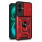 FUNDA COOL IPHONE 16 PLUS HARD RING ROJO