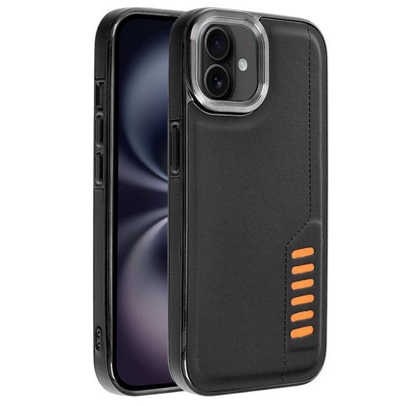 FUNDA COOL IPHONE 16 MILANO NEGRO