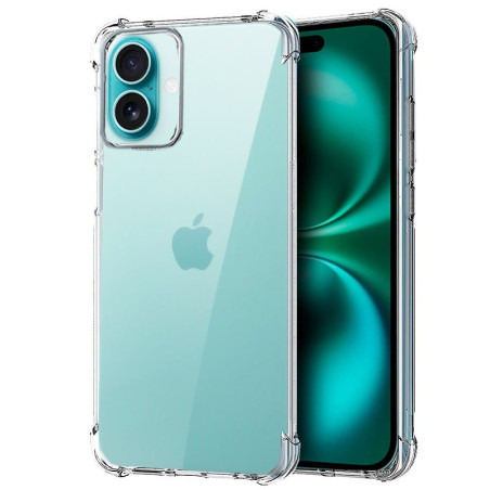 FUNDA COOL IPHONE 16 PLUS TRANSPARENTE