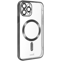 COOL Accesorios COOL custodia per cellulare 15,5 cm (6.1") Cover Nero, Trasparente