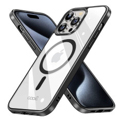 FUNDA COOL IPHONE 15 PRO MAGNETICA NEGRO