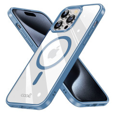 FUNDA COOL IPHONE 15 PRO MAGNETICA AZUL