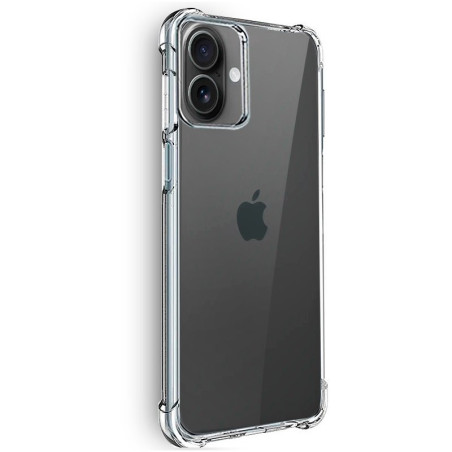 FUNDA COOL IPHONE 16 TRANSPARENTE