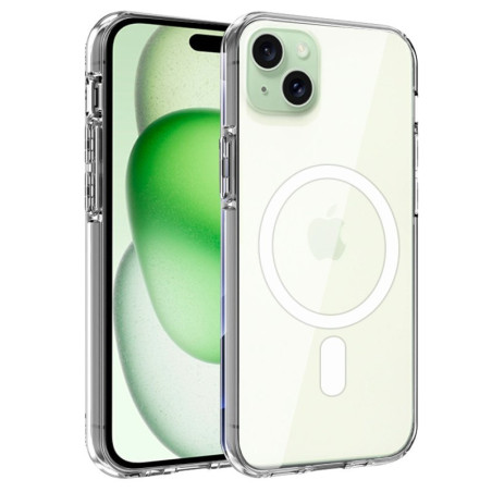 FUNDA COOL IPHONE 15 PLUS MAGNETICA TRANSPARENTE