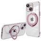FUNDA COOL IPHONE 15 PLUS MAGNETICA RING ROSA