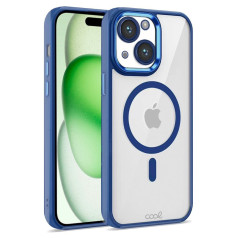 COOL Accesorios COOL custodia per cellulare 17 cm (6.7") Cover Blu, Trasparente