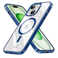 FUNDA COOL IPHONE 15 PLUS MAGNETICA AZUL