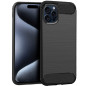 FUNDA COOL IPHONE 15 PRO CARBON NEGRO