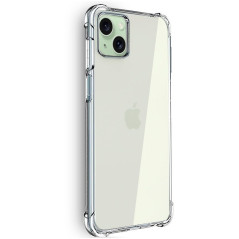 FUNDA COOL IPHONE 15 PLUS TRANSPARENTE