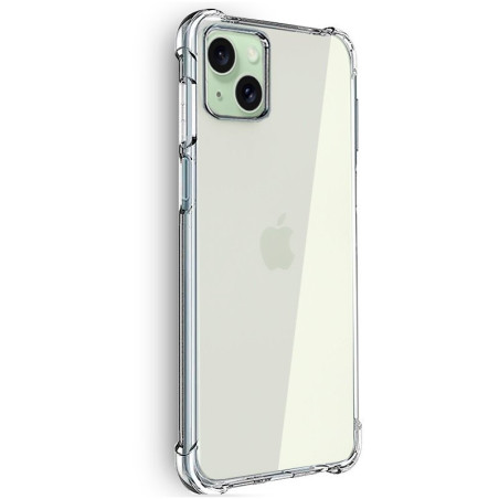 FUNDA COOL IPHONE 15 PLUS TRANSPARENTE