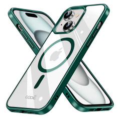 FUNDA COOL IPHONE 15 MAGNETICA VERDE