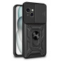 FUNDA COOL IPHONE 15 HARD RING NEGRO