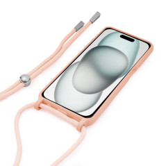 FUNDA COOL IPHONE 15 ROSA