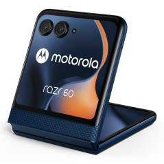Motorola razr 60 con Moto AI (8 256 GB, 50MP OIS + 13MP, selfie 32MP, display esterno 3.63", interno 6.9" pOLED 120Hz, MediaTek