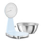 SMEG ANALOG AND DIGITAL KITCHEN SCALE PASTEL BLUE KSF01PBWW