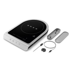 Smeg Piastra a induzione portatile Linea Collezione - Nero Opaco - PIC01BLMEU