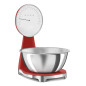 SMEG ANALOG AND DIGITAL KITCHEN SCALE RED KSF01RDWW