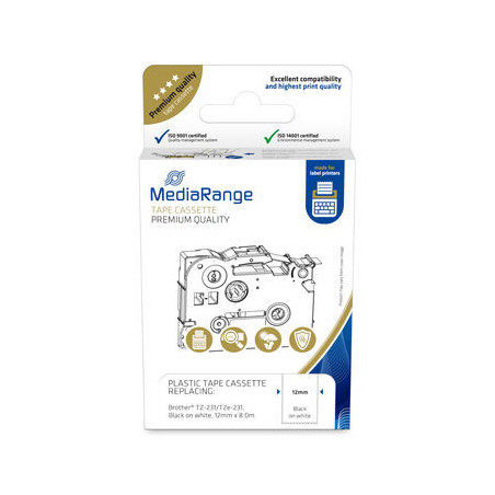 CARTUCHO MEDIARANGE BROTHER TZ-231