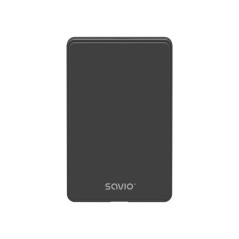 Savio AK-65 contenitore di unità di archiviazione Box esterno HDD SSD Nero 2.5"