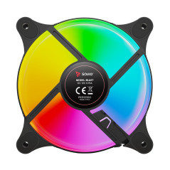 Savio BLAST FAN SET sistema di raffreddamento per computer Case per computer Ventilatore 12 cm Nero 3 pz