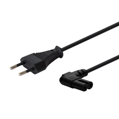 CABLE ALIMENTACION UNIVERSAL SAVIO CL-144 ANGULAR