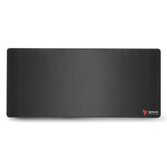 Savio Black Edition Turbo Dynamic XL 90x40 Gaming mouse pad Tappetino per mouse per gioco da computer Nero