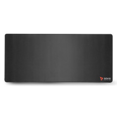 Savio Black Edition Turbo Dynamic XL 90x40 Gaming mouse pad Tappetino per mouse per gioco da computer Nero