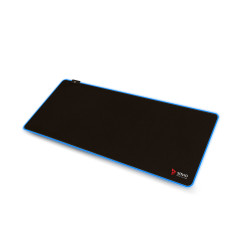 Savio LED EDITION Turbo Dynamic XL 900x400 RGB Pro Gaming Mousepad'900mm x 400mm Tappetino per mouse per gioco da computer Nero