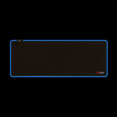 Savio LED EDITION Turbo Dynamic XL 900x400 RGB Pro Gaming Mousepad'900mm x 400mm Tappetino per mouse per gioco da computer Nero