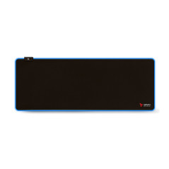 Savio LED EDITION Turbo Dynamic XL 900x400 RGB Pro Gaming Mousepad'900mm x 400mm Tappetino per mouse per gioco da computer Nero