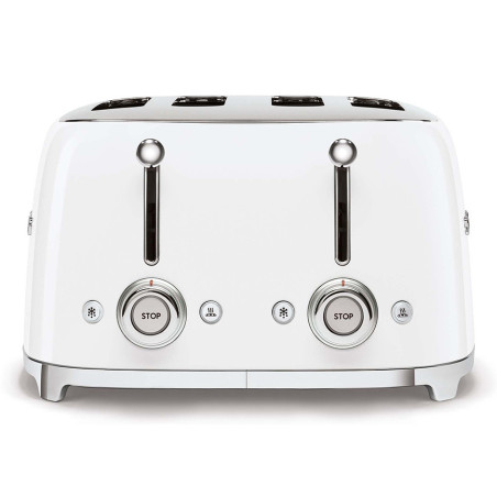 SMEG TOASTER 4X4 50´STYLE WHITE TSF03WHEU