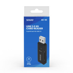 Savio AK-63 scheda di interfaccia e adattatore USB 2.0