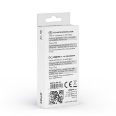Savio AK-63 scheda di interfaccia e adattatore USB 2.0