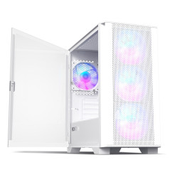 Montech Air 100 ARGB Mini Tower Bianco