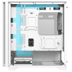 Montech Air 100 ARGB Mini Tower Bianco
