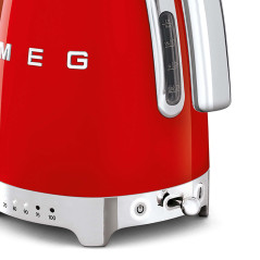 Smeg Bollitore A Temperatura Variabile 50's Style – Rosso LUCIDO – KLF04RDEU