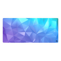 ENDORFY Crystal Blue XL Tappetino per mouse per gioco da computer Nero, Blu